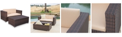 Noble House Aldin 2-Pc. Outdoor Chat Set with Cushion